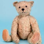 A Bing clockwork teddy bear