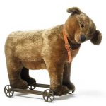 Bing bear on wheels, circa 1909