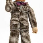 Stuffed cotton doll representing Lupino Lane