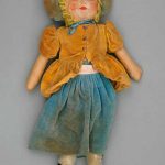 Female rag doll Made in Australia, Oceania, 1930-1950.