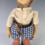 12" German Felt Gnome "Snik" by Steiff