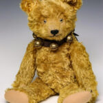 Plush fabric teddy bear